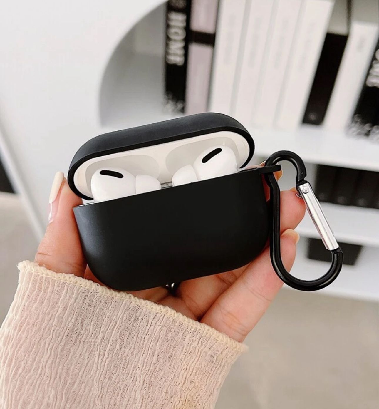 Cover Negro de AirPods